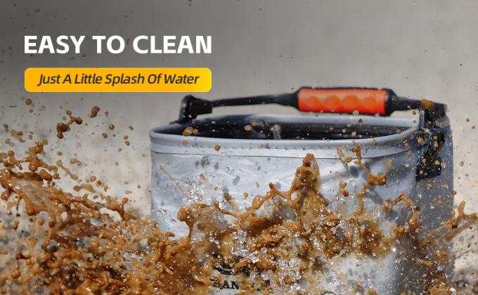 foldable fishing bait bucket