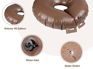 کیسه آبیاری قطره ای درخت، کیسه های آبیاری، کیسه های آبیاری گیاهان، کیسه های آبیاری، کیسه رهاسازی آب، کیسه آب، مثانه، سیستم آبیاری خودکار، کیسه باغبانی در فضای باز 2