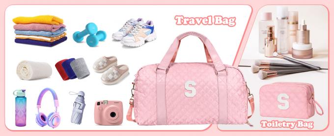 Travel Duffle Bag Women Girls Gift: Personalized Weekender Bags, Dance Cheer Bag Sports For Girl, Kid Gymnastics Bags, Birthday Gifts For Women Girls Kids Teens Mom Teacher 0