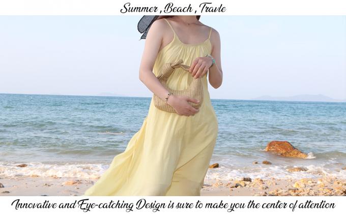 clutch bag, handy bag, handbag, handle bag, Portable Straw Makeup Toiletry Wash Bag Factory OEM Travel Hollow Out Knitted Cosmetic Carry Clutch Pouch Bag Gift 0