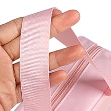 Upgrade Travel Toiletry Bags For Women, Pack-4 Different Size Make Up Bags With Handle, Large Capacity Translucent Waterproof Travel Cosmetic Bags Comestic Bag 2