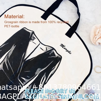 Bridal Wedding Gown Dress Garment Bag Extra Large Foldable Portable Travel Cover Hanging Luggage With Pockets
