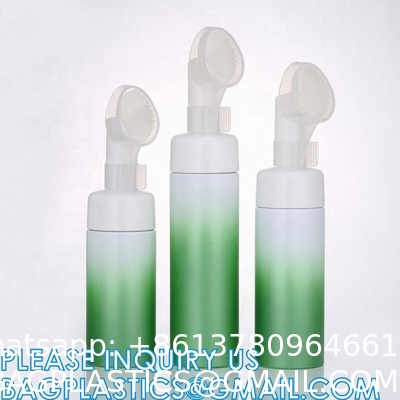 Fast Delivery Cosmetic Packaging 30ml 50ml 100ml 150ml Plastic Pet Foam Mousse Bottle With Liquid Soap Pump