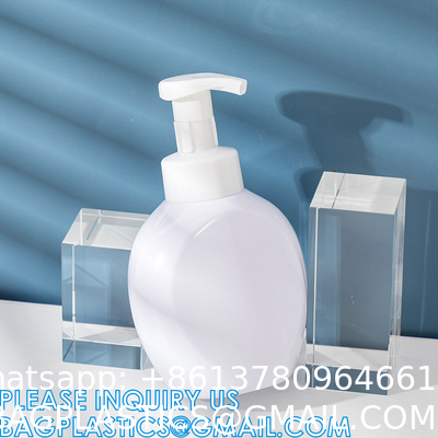 Shampoo Bottle Conditioner Foaming Bottles Shampoo Pump Bottle Foam Spray Shower Gel Personal Care Packaging