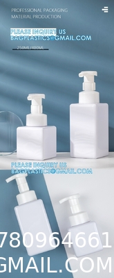 Shampoo Bottle Conditioner Foaming Bottles Shampoo Pump Bottle Foam Spray Shower Gel Personal Care Packaging