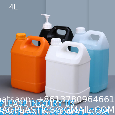 1L 2L 2.5L 3L 4L 5L 6L 10L Plastic Barrel Jerry Can For Oil Chemical Water Storage Chemical Jug Container