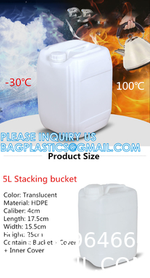 Survival Supply, Stackable Water Storage Containers, Emergency Water Storage, Camping, Disaster Preparedness