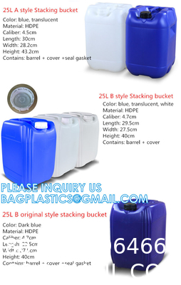 Survival Supply, Stackable Water Storage Containers, Emergency Water Storage, Camping, Disaster Preparedness