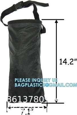 Car Trash Bags, Garbage Bag Hanging Detachable Bag for Car Trash Bag Hanging Back Seat Car Bag for Outdoor