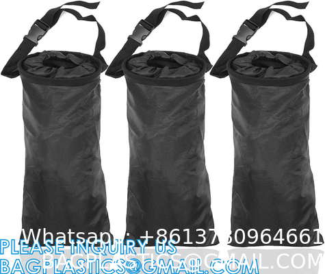 Car Trash Bags, Garbage Bag Hanging Detachable Bag for Car Trash Bag Hanging Back Seat Car Bag for Outdoor