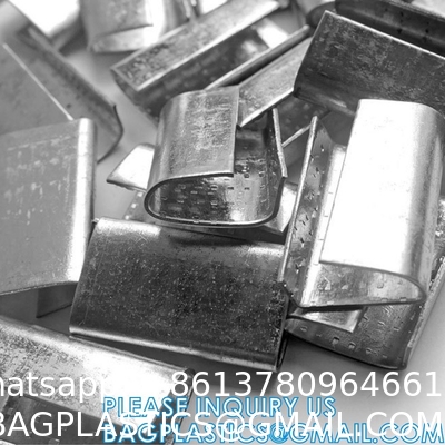 Straps Metal Clips, Pet Strap Packing Belt PET Packing Band Roll Straps Plastic Steel Buckle, Packaging Seals