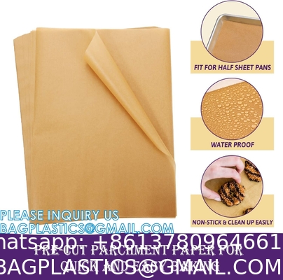 Unbleached Deli Wax Paper Sheets For Food, Basket Liners Food Picnic Paper Sheets Greaseproof Deli Wrapping