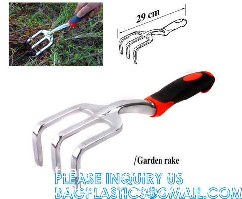Garden Tools Set 10 Pieces, Gardening Hand Tools And Essentials Kit Include Weeder Rake Shovel Trowel And More
