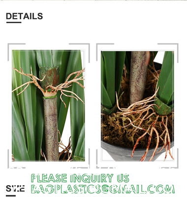 Artificial Plants 6 Pack Onion Tall Grass Greenery, Faux Fake Grass Shrubs Plant Flowers Wheat Grass for House Home