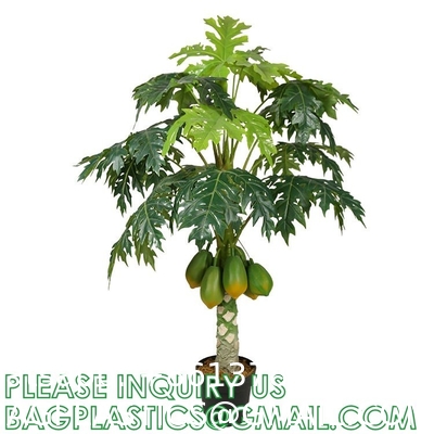 Faux Plant Artificial Plant Split-Leaf Philodendron, Monstera Deliciosa, Fake Indoor Plant, Excellent Gift