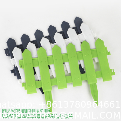 Metal Fence, Plastic Fence, Wooden Fence, Lawn Edging Border Outdoor Garden Fence Panels Decorative Plastic Fencing