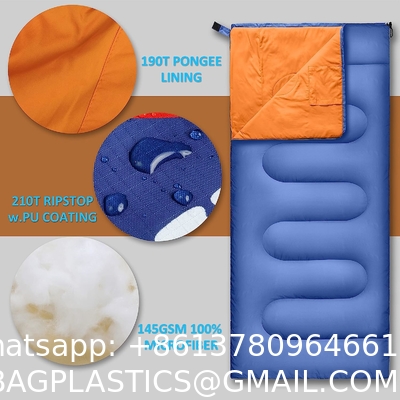 Ultralight Sleeping Bag, Backpacking Sleeping Bag for Adults Youth - Compact Lightweight Waterproof - 3 Season Cool