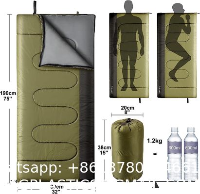 Envelope ornaments Sleeping Bags, Compression Sack for Cold Weather Travel, Camping, Hiking, Outdoor, Backpacking