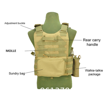 Outdoor Training Tactical Heavy Duty Modular Operator Plate Carrier Loading Tactical Vest