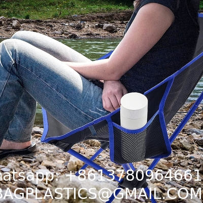 Oxford Quick Open Fishing Camping Folding Moon Chair, Mini Folding Camping Chair For Fishing