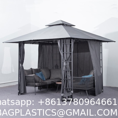 Pop Up Gazebo Mosquito Nettings, Outdoor Canopy Shelter Garden Lawn Backyard, Patio Cover Outdoor Gazebo Pergol