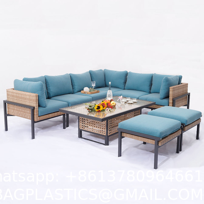 Outdoor Patio Furniture Sets Patio Set Rattan Chair Wicker Sofa Conversation Set Patio Chair Backyard Lawn