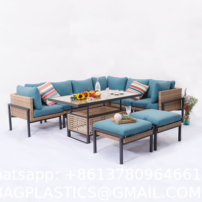 Outdoor Patio Furniture Sets Patio Set Rattan Chair Wicker Sofa Conversation Set Patio Chair Backyard Lawn