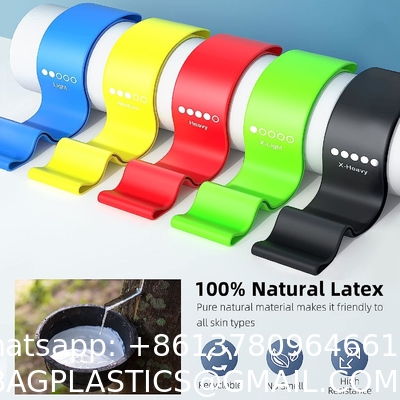 Resistance Bands, Exercise Workout Bands for Women and Men, 5 Set of Stretch Bands for Booty Legs, Pilates Flexbands