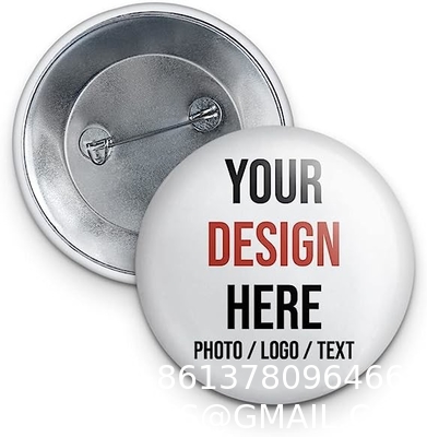 Custom Button Pins Personalize Your Own Name Logo Photo Pins Round Badges Design Your Own Personalized Pinback Buttons
