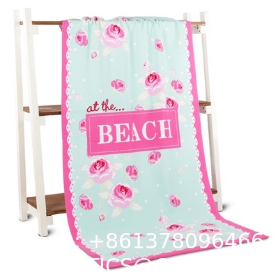 Custom Logo Beach Towel Personalized Photo Design Text Name Beach Towel for Kids Men Women Sand Free Quick Dry Bath