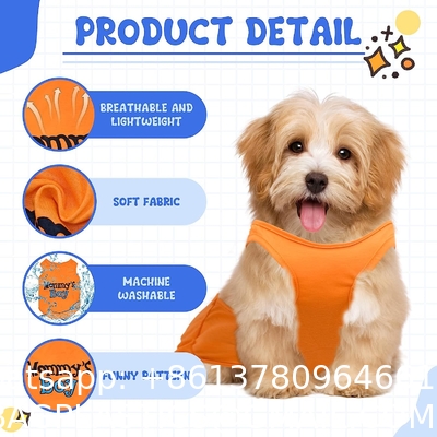 Dog Pajamas for Small Dogs Boy Girl Cute Dog Clothes Soft Stretch Chihuahua Yorkie Clothes Onesies Summer Puppy