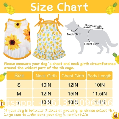 Dog Pajamas for Small Dogs Boy Girl Cute Dog Clothes Soft Stretch Chihuahua Yorkie Clothes Onesies Summer Puppy