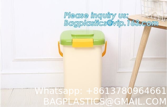 Airtight Pet Food Storage Container Combo with Scoop Treat Box for Dog Cat Bird Food, Keep Pests Out, Translucen