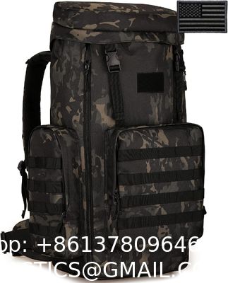 Tactical ornaments Army Backpack, Tactical Hiking Daypack 70-85L ornaments MOLLE Assault Backpack Army Traveling Campi