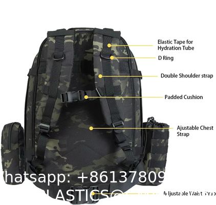 ornaments Backpack, Tactical, Large Molle Assault Pack ornaments Tactical Army Camping Hiking Trekking