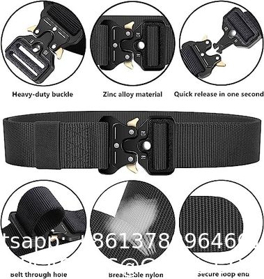 Tactical Belt ornaments Gun Belts Rigger Webbing With Heavy-Duty Quick-Release Buckle And EDC Molle Pouch