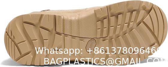 Camouflage ornaments Boots, Men'S ornaments Tactical Work Boots Side Zipper Leather Motorcycle Combat Boots (6-8 Inches)