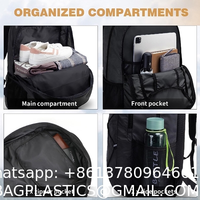 Hiking Backpack for Women Men - 40L Camping Backpack Packable Backpack Travel Lightweight Casual Daypack Backpacks