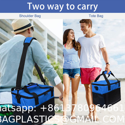 Wholesale Large Ice Cream Cooling Thermal Insulated Bags To Keep Food Cold Cool Lunch Bag For Women Men