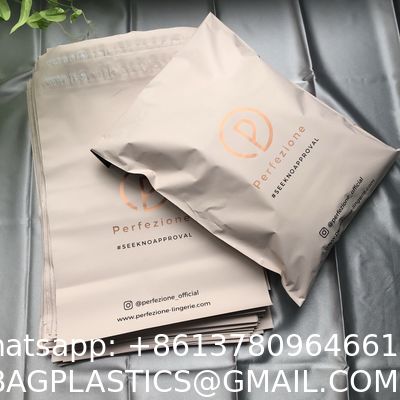 Biodegradable Wholesale Sustainable Custom Printed BIO Logo ECO Pack Mailers Pla Packaging Bag For Clothing