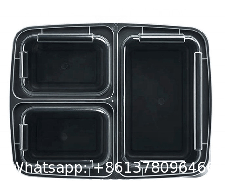 Hotsell Microwavable Custom 5 6 Compartment Bento Food Containers Take Away Disposable Plastic Lunch Bento Box