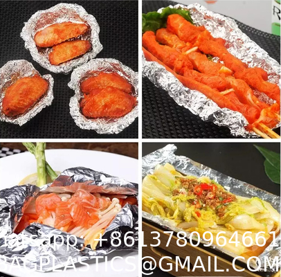 Hot Selling Custom Logo 8011 Cupcake Aluminium Foil In Oven Factory Directly Aluminium Catering Foil For Food