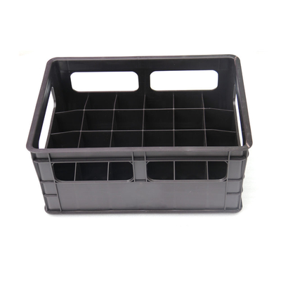 24 Plastic Beer Bottle Crate, Beer Crate For Sale, Transferheavy duty Black plastic storage box,milk crates heavy duty Transit storage