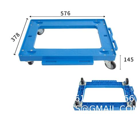 Trailer, Storage Container, Nesting and Stackable Plastic Storage Box with Lid Attached, Clear Tote for Garages, Closets, and Moving