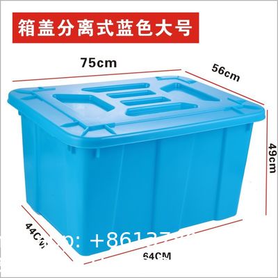 Best Quality Heavy Duty Recyclable Plastic Storage With Lid Tote Box Attached Lid Container For Sale Heavy Duty Plastic Storage Attached Lid Containers Plastic Storage Moving Box