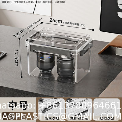 Household Multifunction Large Stackable Clothes Clear Transparent PP Container Box Plastic Storage Boxes Bins With Lid Wheels