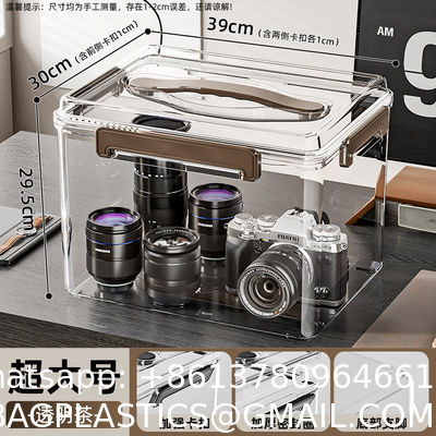 Clear Plastic Storage Bins – Pantry Organizers & Storage Containers, Cabinet Organizer - Home Organization Must Haves For Kitchen, Laundry Room, Office, Closet, Garage & Freezer