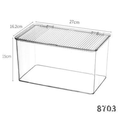 Stackable Storage Drawers,Acrylic Bathroom Makeup Organizer,Plastic Storage Bins For Vanity, Undersink, Kitchen Cabinets, Pantry, Home Organization