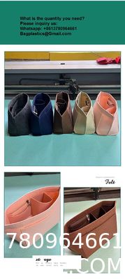 Purse Organizer Insert For Handbags & Base Shaper Set, Felt Organizer Insert Large Tote, Bag Organizer With Zipper Sizes, Fit Speedy Neverfull MM City And More