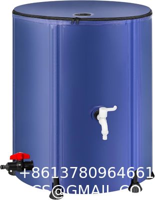 Collapsible Rain Barrel Water Storage Containers-53 Gallon Portable Rainwater Collect System Water Tank To Collect Rainwater From Gutter Downspout Water Catcher With Spigots,Filter&Overflow Kits